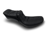 Mustang 58-84 Harley FX/FL Duke Extra Wide 1PC Seat Regal - Black thumbnail 1