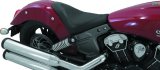 Mustang 01-08 Honda VT750DC Spirit Wide Touring 1PC Seat - Black thumbnail 2