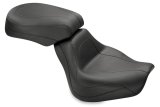 Mustang 00-07 Harley Softail Deuce Sport Touring Solo Seat - Black thumbnail 2