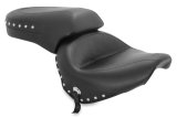 Mustang 98-16 Yamaha V-Star 650 Custom, 98-10 V-Star 650 Cl Touring 1PC Seat w/Studs - Black thumbnail 2