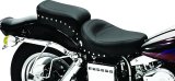 Mustang 58-84 Harley FX/FL Standard Touring 1PC Seat w/Studs - Black thumbnail 2