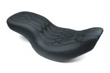 Mustang 14-21 Indian Chieftain,Chief,Roadmaster,Vt Wide Tripper 1PC Seat w/Diamond Stitch - Black thumbnail 1
