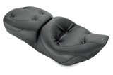 Mustang 97-07 Harley Road King, 06-07 Road Glide, 00-05 Eagle Touring 1PC Seat Regal - Black thumbnail 1