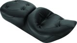 Mustang 97-07 Harley Road King, 06-07 Road Glide, 00-05 Eagle Touring 1PC Seat Regal - Black thumbnail 2