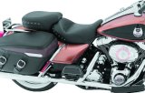 Mustang 08-21 Harley Electra Glide, Rd Glide, Rd King, Str Glide Tour Pass Seat w/Studs - Black thumbnail 3