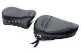 Mustang 82-03 Harley Sportster Standard Touring Passenger Seat w/Studs - Black thumbnail 1