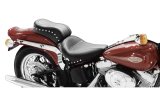 Mustang 84-06 Harley Standard Rear Tire Standard Touring Passenger Seat w/Studs - Black thumbnail 1