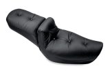 Mustang 91-05 Harley Dyna Duke 1PC Seat - Black thumbnail 1