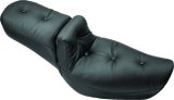 Mustang 91-05 Harley Dyna Duke 1PC Seat - Black thumbnail 2