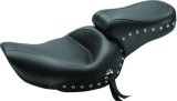 Mustang 91-05 Harley Dyna Standard Touring 1PC Seat w/Studs - Black thumbnail 2