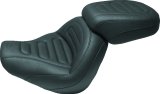 Mustang 97-07 Harley Electra Glide & Road Glide Wide Touring 1PC Seat Regal - Black thumbnail 2