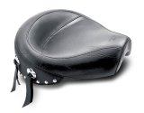 Mustang 82-03 Harley Sportster Wide Touring Solo Seat w/Studs - Black thumbnail 2