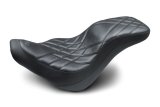 Mustang 18-21 Harley Low Rider & Sport Glide DayTripper 1PC Seat Prism - Black thumbnail 1