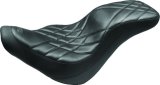 Mustang 18-21 Harley Low Rider & Sport Glide DayTripper 1PC Seat Prism - Black thumbnail 2