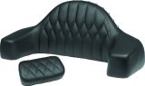 Mustang 14-21 Indian Chieftain,Chief,Dk Horse,Rdmaster,Vintage Passenger Backrest w/Stitch - Black thumbnail 2