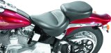 Mustang 00-15 Harley Softail Standard Rear Tire Wide Touring 1PC Seat - Black thumbnail 2
