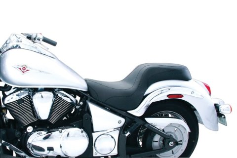 Mustang 06-21 Kawasaki Vulcan 900 Classic & Custom DayTripper 1PC Seat - Black