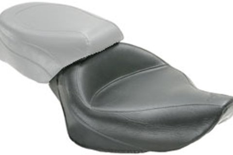 Mustang 04-21 Harley Sportster 4.5 Gallon Wide Touring Solo Seat - Black