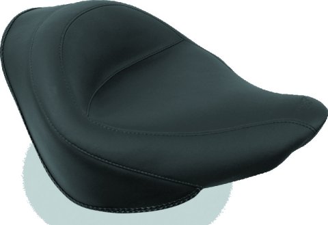 Mustang 06-17 Harley Softail Wide Tire (200mm) Wide Touring Solo Seat - Black thumbnail 1