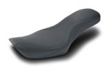 Mustang 91-05 Harley Dyna DayTripper 1PC Seat - Black thumbnail 1