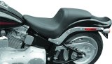 Mustang 06-17 Harley Softail Wide Tire (200mm) Fastback 1PC Seat - Black thumbnail 2