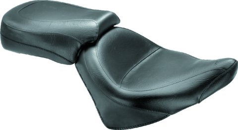 Mustang 03-17 Victory Vegas, Kingpin, 05-07 8-Ball Standard Touring 2PC Seat - Black thumbnail 2