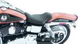 Mustang 06-17 Harley Dyna Tripper Solo Seat - Black thumbnail 3