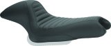 Mustang 04-21 Harley Sportster Cafe Solo Seat - Black thumbnail 2