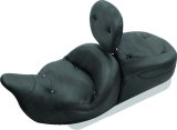 Mustang 06-17 Harley Dyna Wide Tripper Solo Seat Diamond Stitch - Distressed Brown thumbnail 2