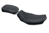 Mustang 08-21 Harley Electra Glide Std,Rd Glide,Rd King,Str Glide Tripper Passenger Seat - Black thumbnail 1