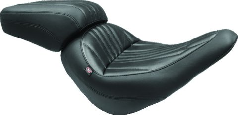 Mustang 06-17 Harley Softail Wide Tire (200mm) Wide Tripper Passenger Seat - Black
