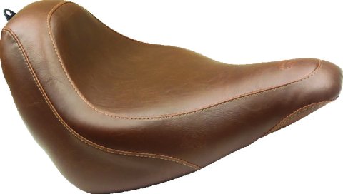 Mustang 97-23 Harley Touring Sissy Bar Pad (12 inch x 9 inch) Diamond Stitch - Brown