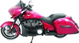 Mustang 10-17 Victory Cross Rds, Cross Country, Hard-Ball, Magnum Touring 1PC Seat - Black thumbnail 3