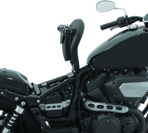 Mustang 14-21 Yamaha Bolt Spring Solo Seat - Black thumbnail 3