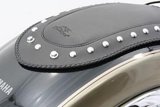 Mustang 06-10 and 12-15 Yamaha Roadliner, 06-15 Stratoliner Fender Bib w/Studs - Black thumbnail 1