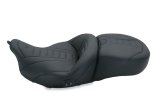 Mustang 08-21 Harley Electra Glide, Rd Glide, Rd King, Str Glide Heated 1PC Seat Deluxe-Black thumbnail 1