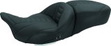 Mustang 08-21 Harley Electra Glide, Rd Glide, Rd King, Str Glide Heated 1PC Seat Deluxe-Black thumbnail 2