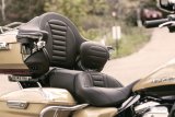 Mustang 08-21 Harley Electra Glide Std, Rd Glide ,Rd King ,Str Glide Super Touring Arm Wrap - Black thumbnail 2