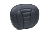 Mustang 08-21 Harley Electra Glide Std, Rd Glide, Rd King, Str Glide Sissy Bar Pad Deluxe - Black thumbnail 1