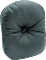 Mustang Harley Low Medallion Sissy Bar Pad Regal (7.5 inch x 9 inch) - Black thumbnail 2