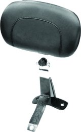 Mustang 08-21 Harley FL Touring Driver Backrest Kit - Black thumbnail 2