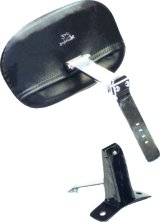Mustang 08-21 Harley FL Touring Driver Backrest Kit - Black thumbnail 3