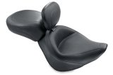 Mustang 84-06 Harley Standard Rear Tire Wide,84-99 Softail Touring Recessed Passenger Seat - Black thumbnail 1