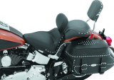 Mustang 00-15 Harley Softail Standard Rear Tire Sport Touring Solo Seat w/DBR Studs - Black thumbnail 3