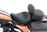 Mustang 83-21 Harley Electra Glide,Rd King Police Std Tour Solo Seat w/DBR Textured - Black thumbnail 1