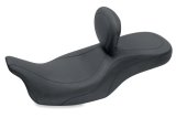 Mustang 08-21 Harley Electra Glide,Rd Glide,Rd King,Str Glide Harley Super Touring 1PC Seat- Black thumbnail 1