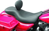 Mustang 08-21 Harley Electra Glide,Rd Glide,Rd King,Str Glide Harley Super Touring 1PC Seat- Black thumbnail 2