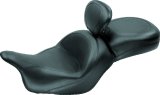 Mustang 09-13 Kawasaki Vulcan 1700 Classic Std Touring 1PC Seat w/Driver Backrest - Black thumbnail 2
