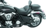 Mustang 09-13 Kawasaki Vulcan 1700 Classic Std Touring 1PC Seat w/Driver Backrest - Black thumbnail 3