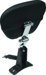 Mustang 97-07 Harley Electra Glide, Rd Glide Super Touring Deluxe Driver Backrest - Black thumbnail 3